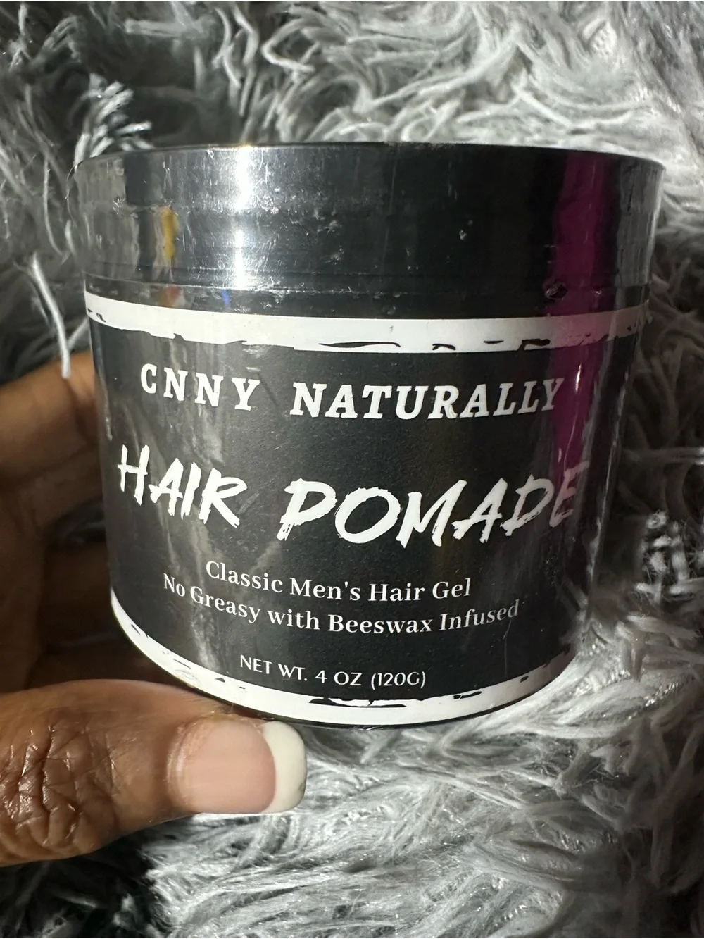 Black Hair Pomade - Classic Men's Hair Gel